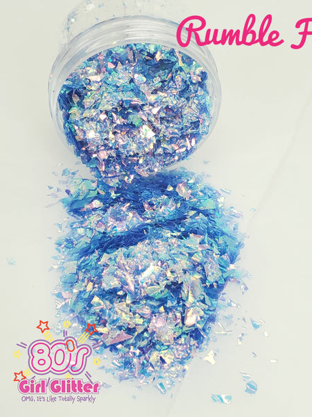 Rumble Fish - Glitter - Blue Glitter - Blue Glitter Foil/Flakes