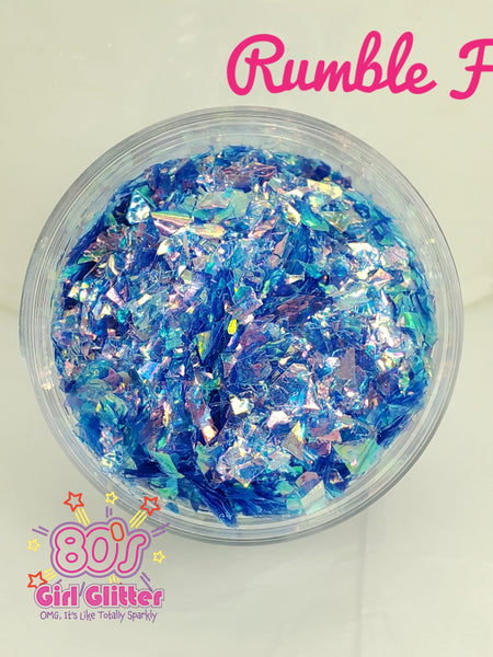 Rumble Fish - Glitter - Blue Glitter - Blue Glitter Foil/Flakes