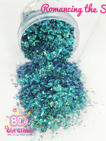 Romancing the Stone - Glitter - Green Glitter - Green Glitter Flakes