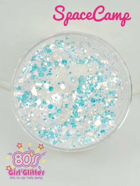 SpaceCamp - Glitter - Blue Glitter - Purple Glitter - Blue Opalescent Glitter