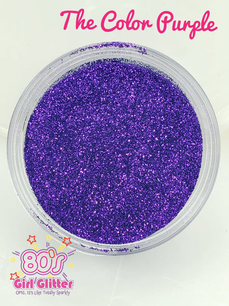 The Color Purple - Glitter - Purple Glitter - Purple Ultra Fine Glitter