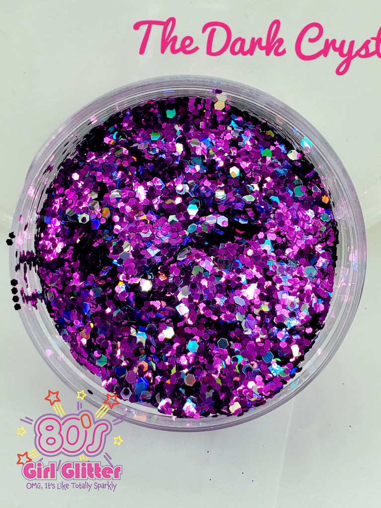 The Dark Crystal - Glitter - Purple Glitter - Pink Glitter - Purple Ho –  80's Girl Glitter