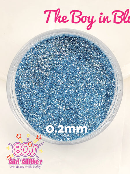 The Boy in Blue - Glitter - Blue Glitter - Vintage Blue Metallic Ultra Fine Glitter