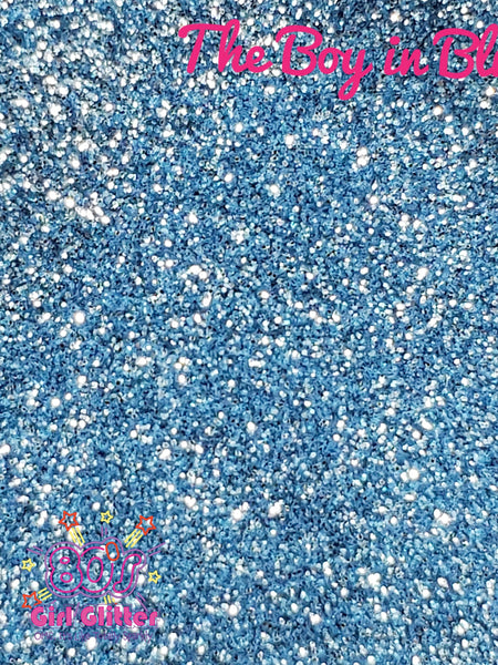 The Boy in Blue - Glitter - Blue Glitter - Vintage Blue Metallic Ultra Fine Glitter