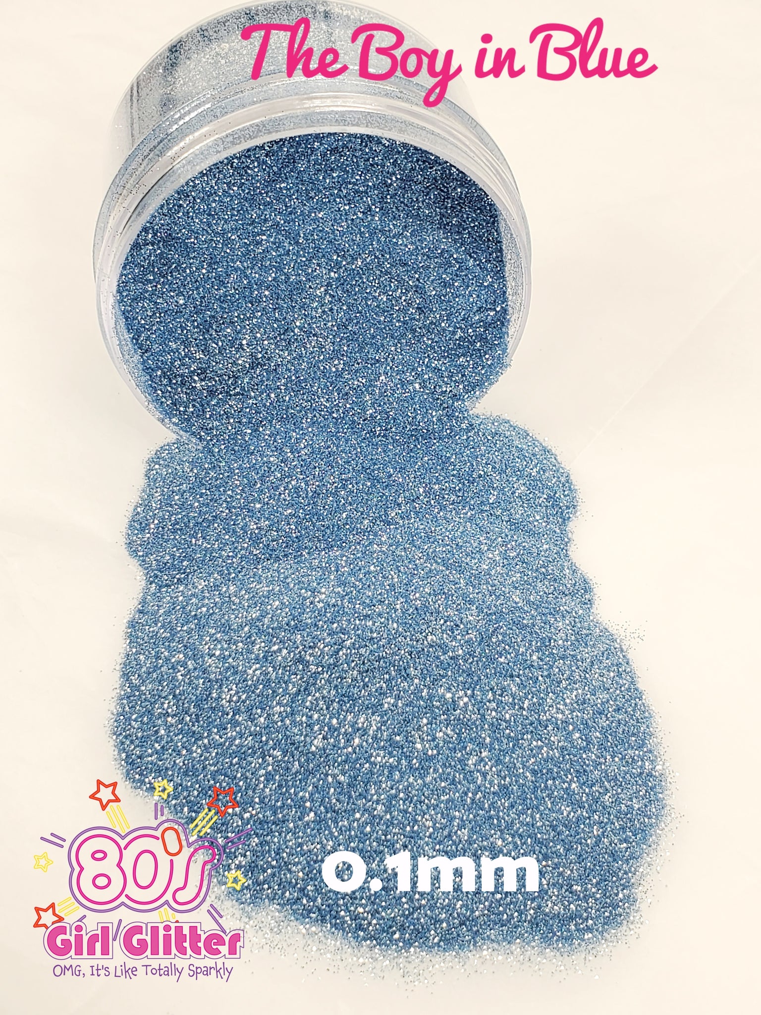 The Boy in Blue - Glitter - Blue Glitter - Vintage Blue Metallic Ultra Fine Glitter