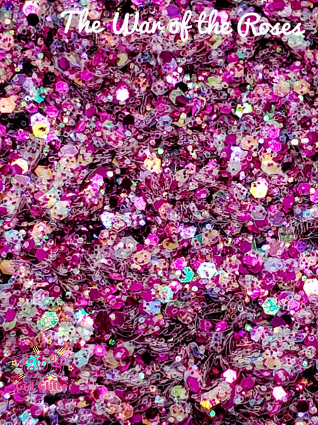 The War of the Roses - Glitter - Purple Glitter - Purple Rose Glitter - Loose Glitter - Tumbler Glitter