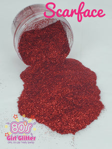Scarface - Glitter - Red Glitter - Red Ultra Fine Glitter