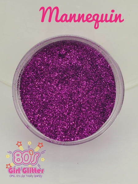 Mannequin - Glitter - Pink Glitter - Fuschia Ultra Fine Glitter - Loose Glitter