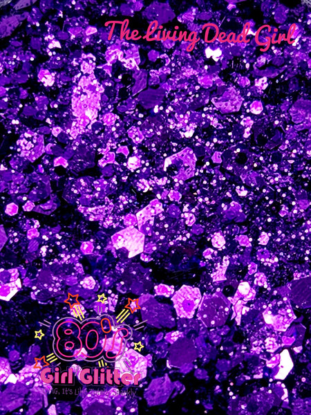 The Living Dead Girl - Glitter - Purple Chunky Glitter Mix