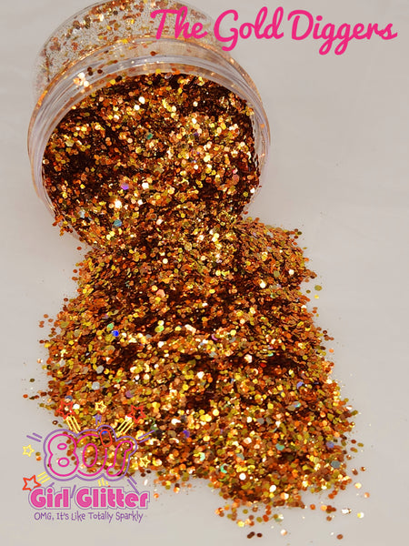 The Gold Diggers - Glitter - Dark Gold Glitter - Tumbler Glitter - Slime Glitter - Resin Glitter