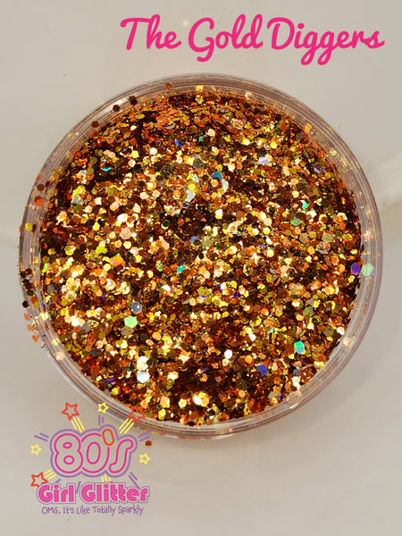 The Gold Diggers - Glitter - Dark Gold Glitter - Tumbler Glitter - Slime Glitter - Resin Glitter