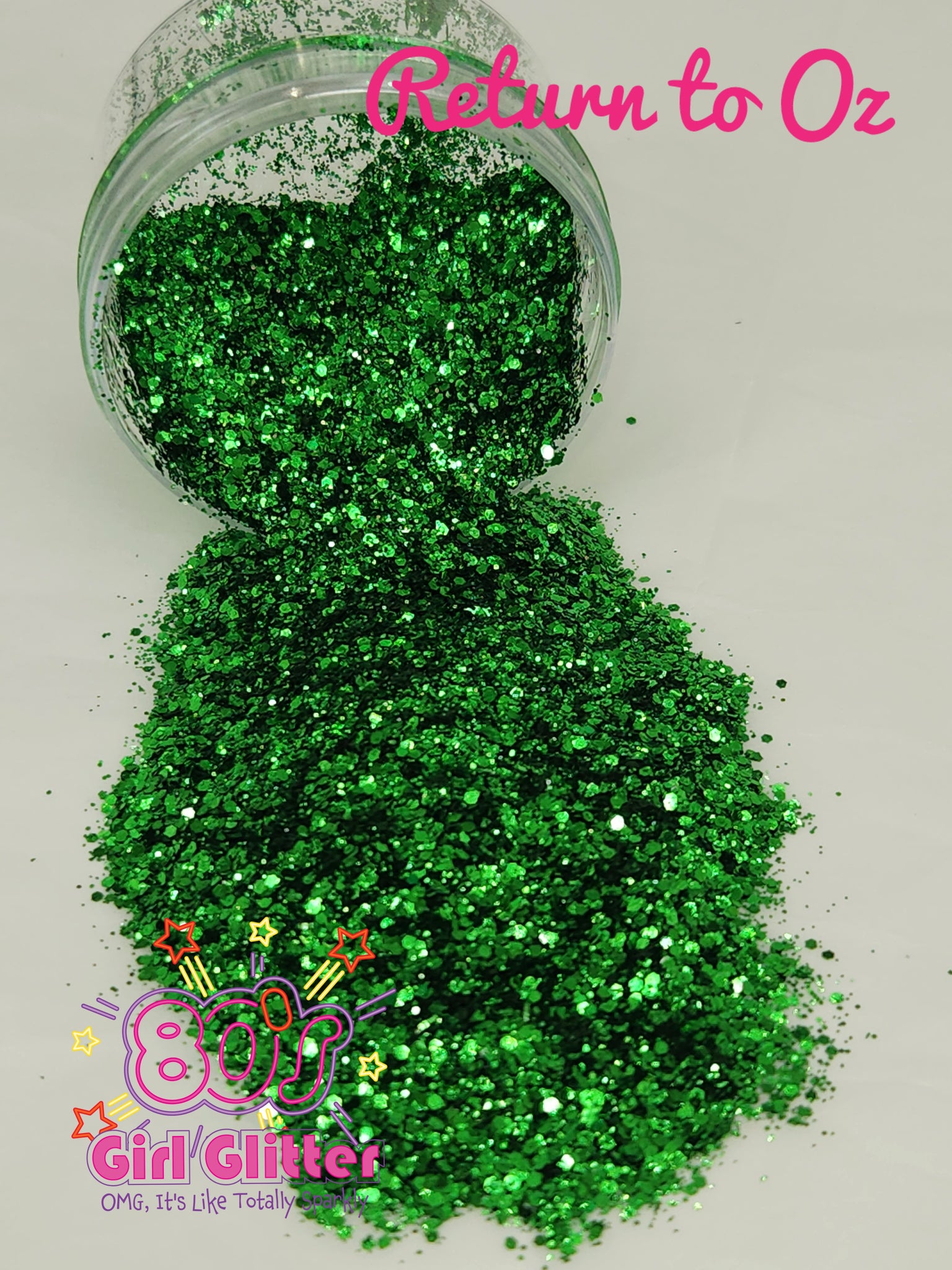 Return to Oz - Glitter - Green Glitter - Green Chunky Glitter Mix - Loose Glitter