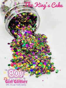 The King's Cake - Glitter - Mardi Gras Glitter - Chunky Glitter Mix