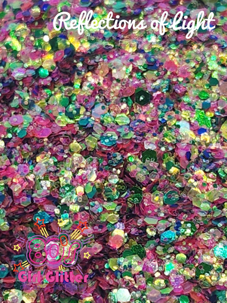 Reflections of Light - Glitter - Pink Glitter Mix - Fine Glitter