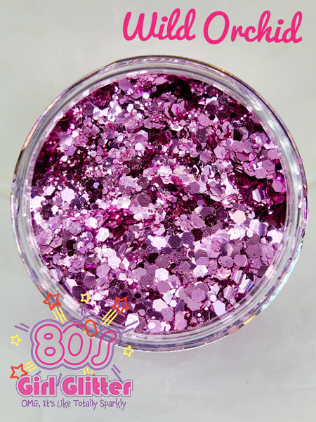 Wild Orchid - Glitter - Purple Glitter - Purple Chunky Glitter - Loose Glitter - Tumbler Glitter